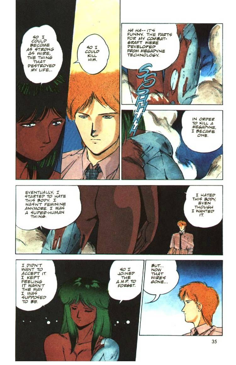 Silent Mobius Chapter 1.6 page 36 - Vol.01 Chapter 6