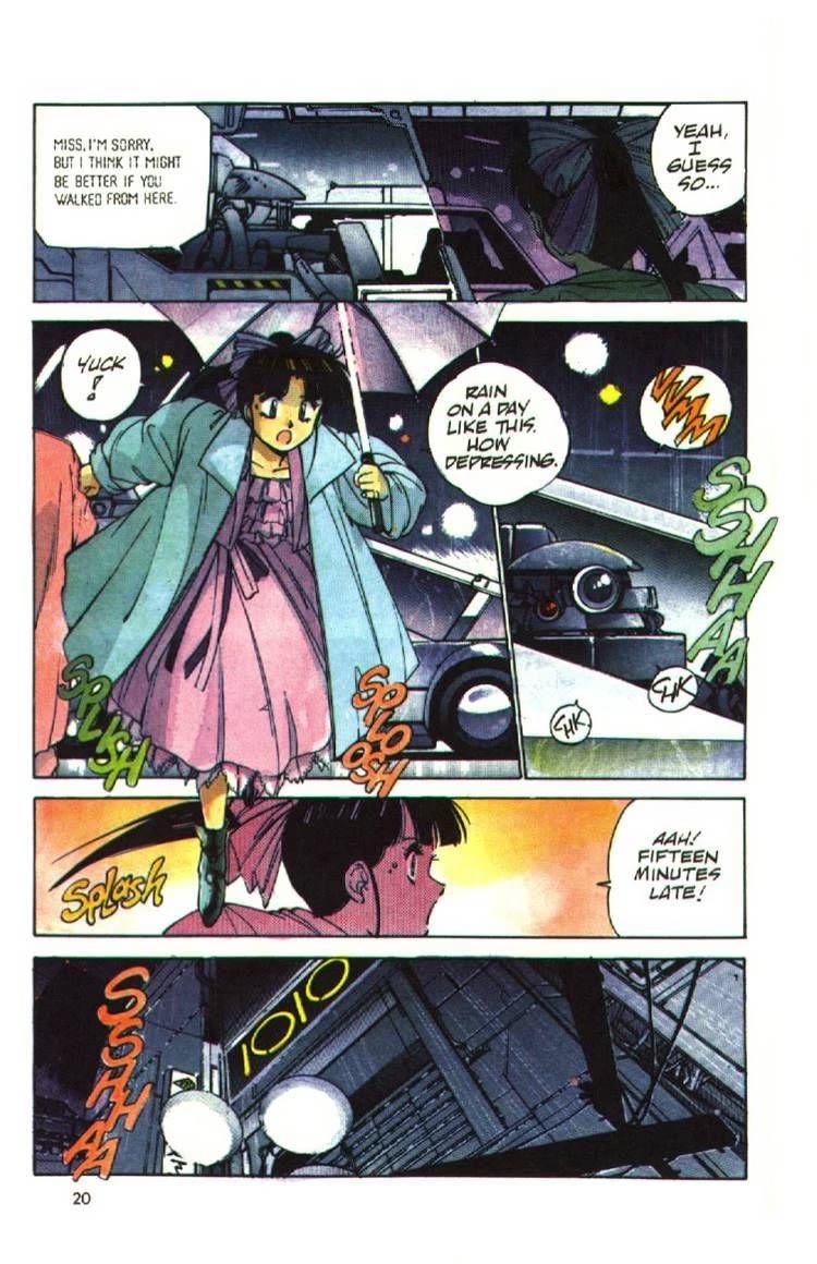 Silent Mobius Chapter 2.10 page 21 - Vol.2 Chapter 10: Yuki Saiko (Part 2)