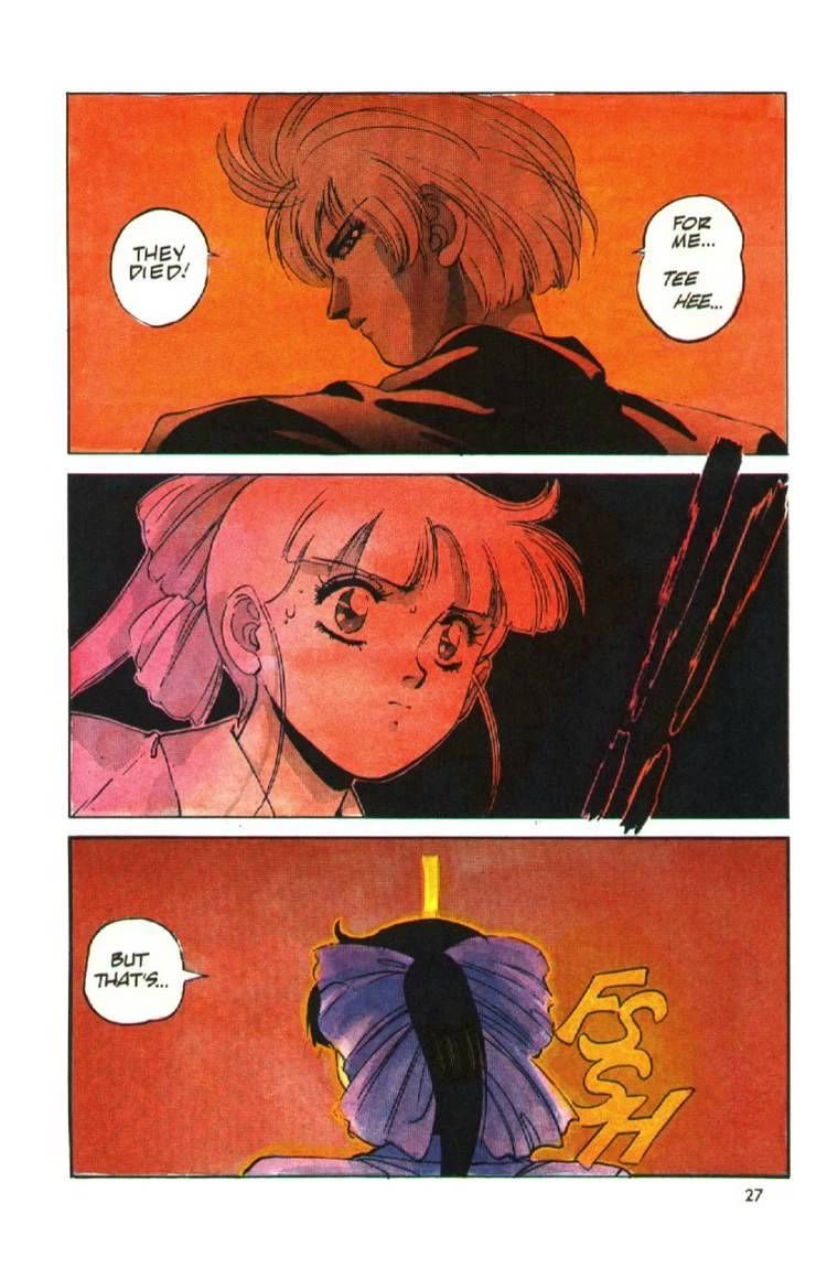 Silent Mobius Chapter 2.10 page 28 - Vol.2 Chapter 10: Yuki Saiko (Part 2)