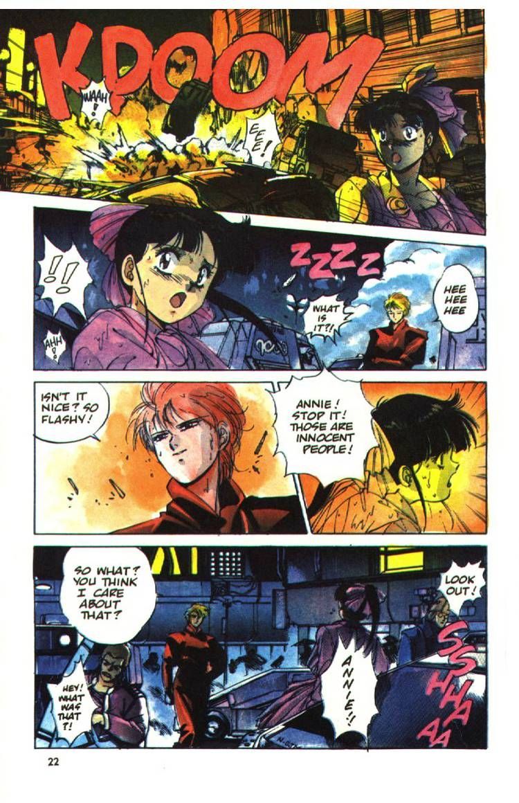Silent Mobius Vol.2 Chapter 11 page 22 - Vol.2 Chapter 11: Yuki Saiko (Part 3)