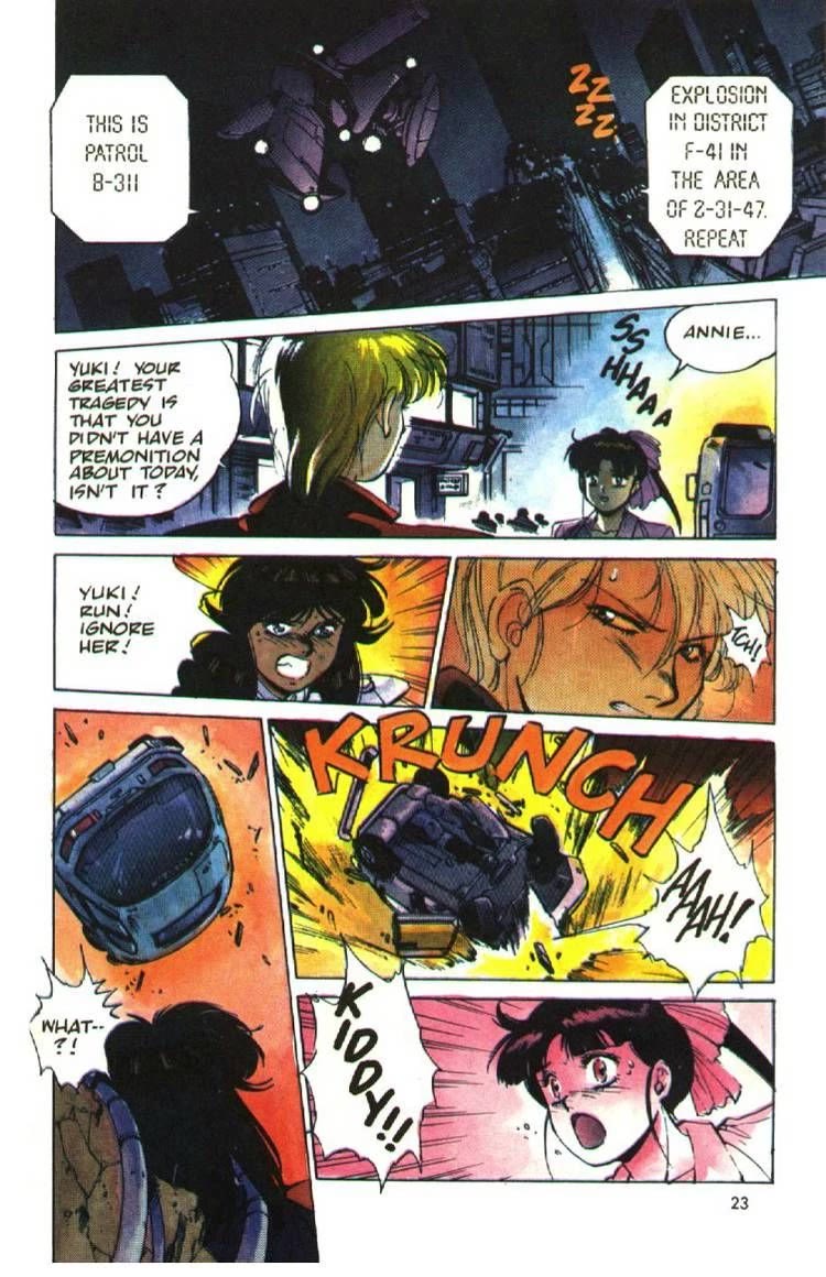 Silent Mobius Vol.2 Chapter 11 page 23 - Vol.2 Chapter 11: Yuki Saiko (Part 3)
