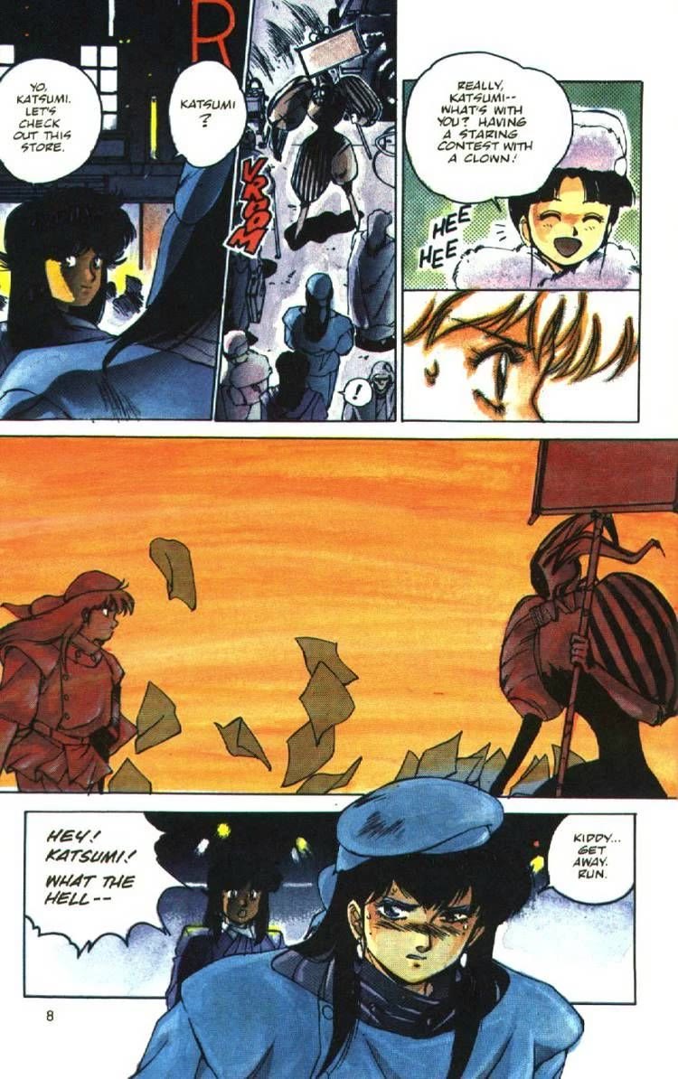 Silent Mobius Vol.2 Chapter 7 page 8 - Vol.2 Chapter 7: Katsumi Liqueur (Part 1)