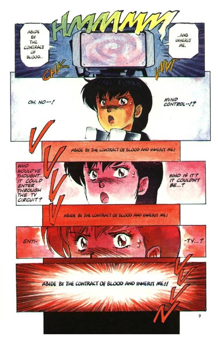 Silent Mobius Chapter 2.8 page 10 - Vol.2 Chapter 8: Katsumi Liqueur (Part 2)