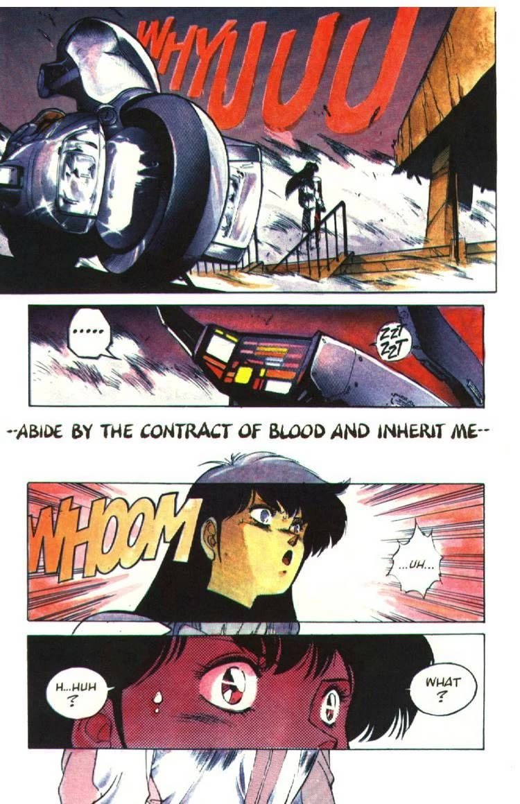 Silent Mobius Chapter 2.8 page 16 - Vol.2 Chapter 8: Katsumi Liqueur (Part 2)