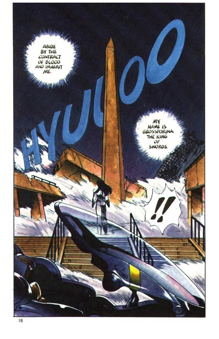 Silent Mobius Chapter 2.8 page 18 - Vol.2 Chapter 8: Katsumi Liqueur (Part 2)