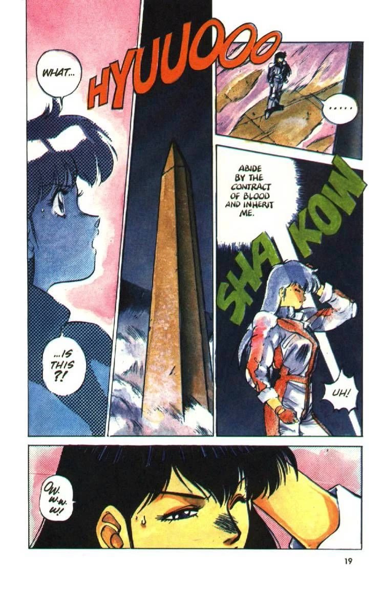Silent Mobius Chapter 2.8 page 19 - Vol.2 Chapter 8: Katsumi Liqueur (Part 2)