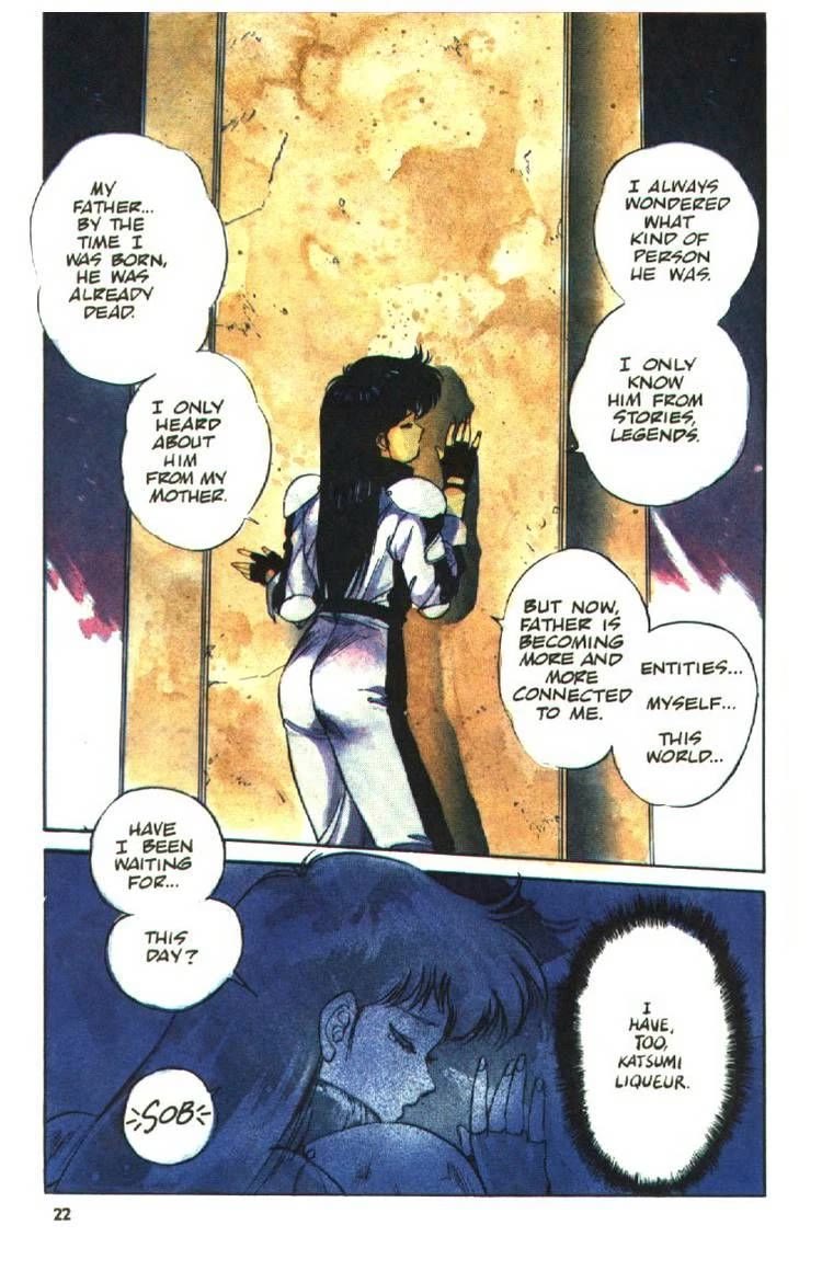 Silent Mobius Chapter 2.8 page 22 - Vol.2 Chapter 8: Katsumi Liqueur (Part 2)