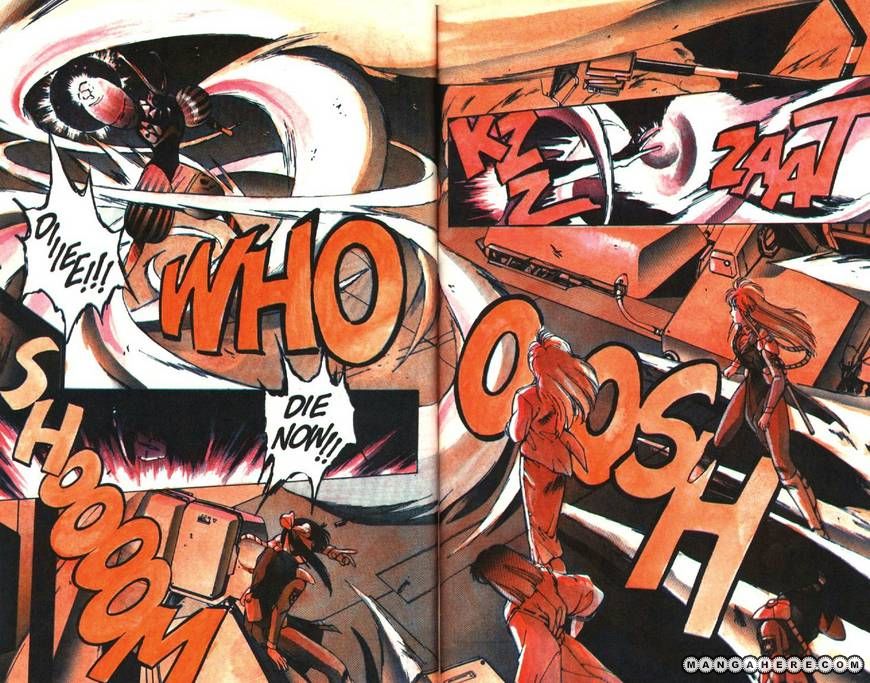 Silent Mobius Chapter 2.8 page 26 - Vol.2 Chapter 8: Katsumi Liqueur (Part 2)