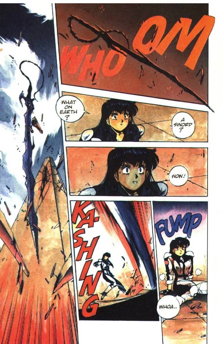 Silent Mobius Chapter 2.8 page 33 - Vol.2 Chapter 8: Katsumi Liqueur (Part 2)