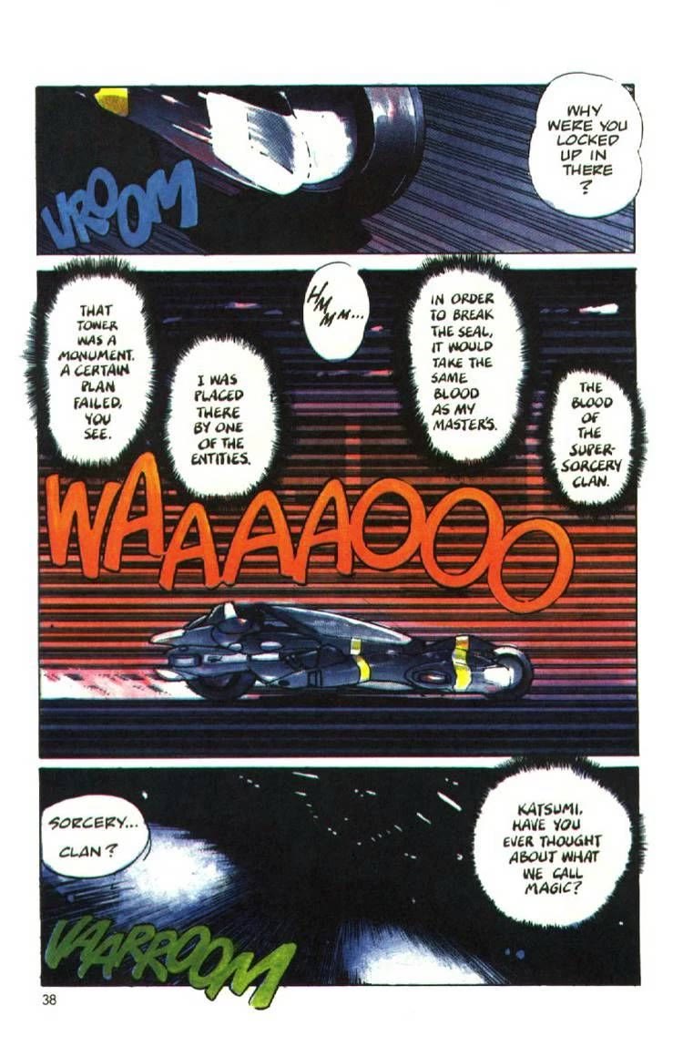 Silent Mobius Chapter 2.8 page 37 - Vol.2 Chapter 8: Katsumi Liqueur (Part 2)