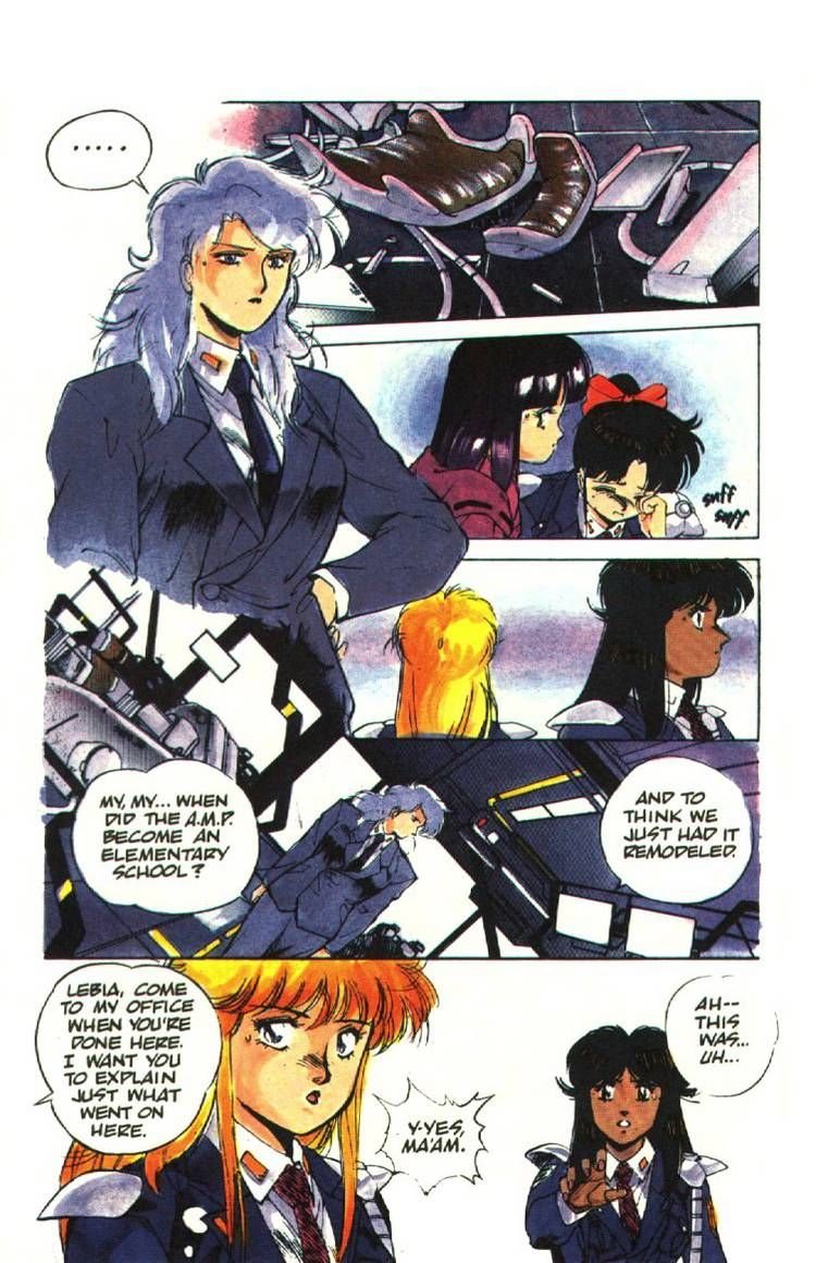 Silent Mobius Chapter 2.8 page 7 - Vol.2 Chapter 8: Katsumi Liqueur (Part 2)