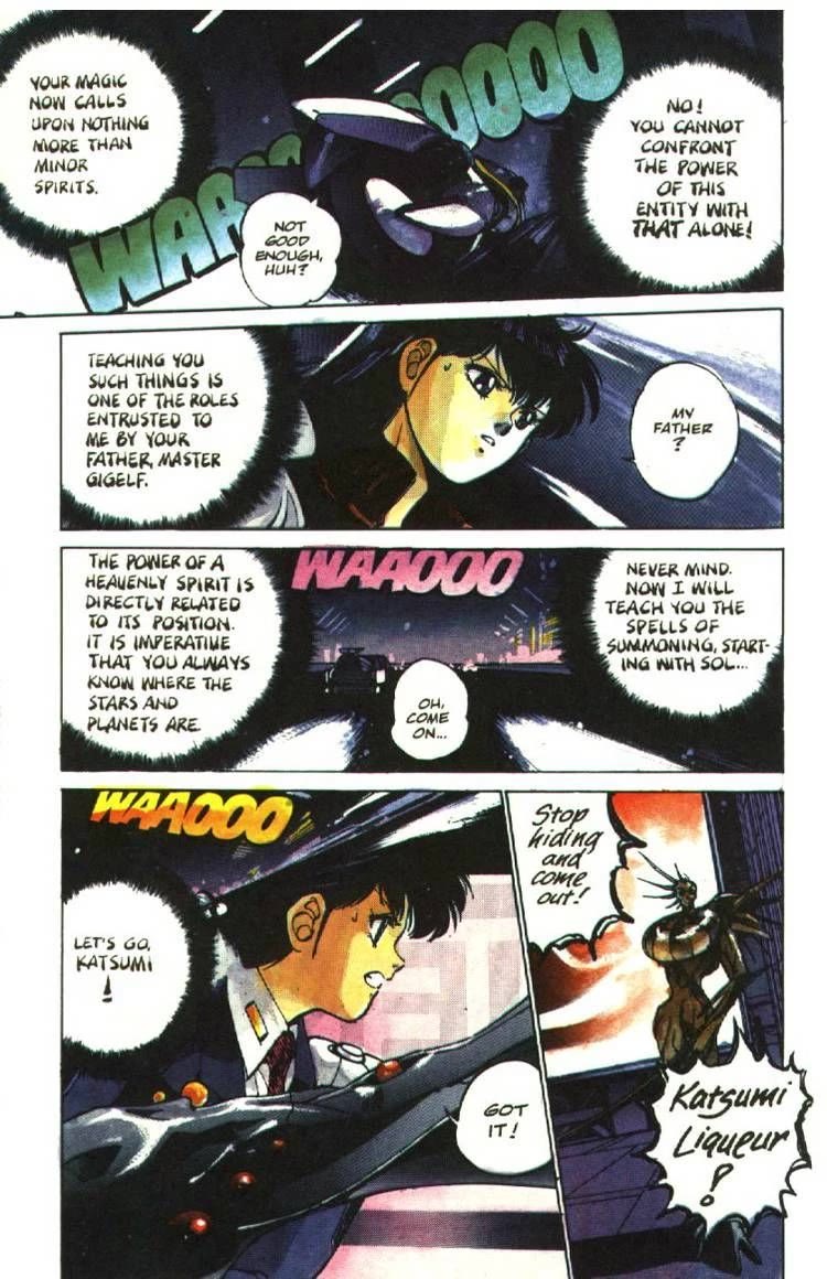 Silent Mobius Chapter 2.9 page 13 - Vol.2 Chapter 9: Katsumi Liqueur (Part 3) and Yuki Saiko (Part 1)
