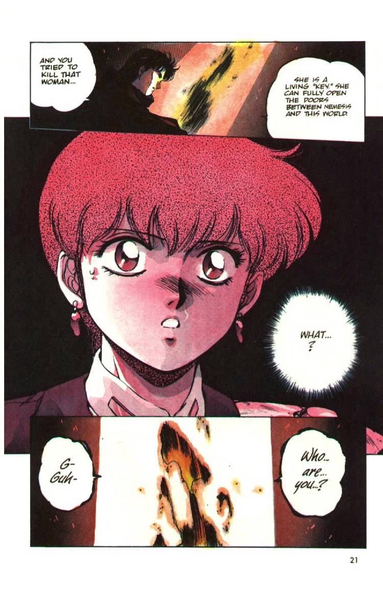 Silent Mobius Chapter 2.9 page 20 - Vol.2 Chapter 9: Katsumi Liqueur (Part 3) and Yuki Saiko (Part 1)