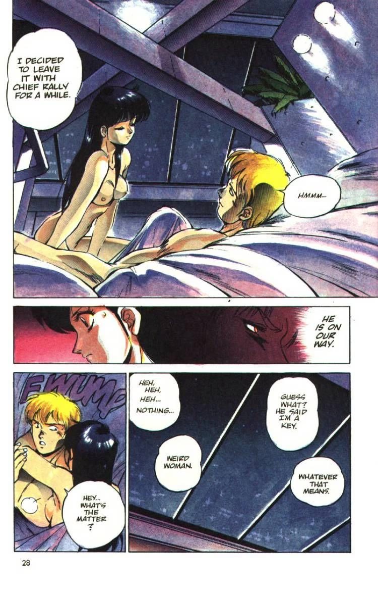 Silent Mobius Chapter 2.9 page 27 - Vol.2 Chapter 9: Katsumi Liqueur (Part 3) and Yuki Saiko (Part 1)