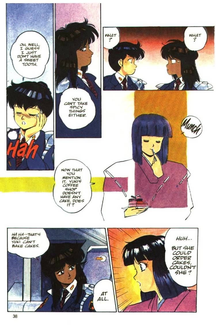 Silent Mobius Chapter 2.9 page 37 - Vol.2 Chapter 9: Katsumi Liqueur (Part 3) and Yuki Saiko (Part 1)