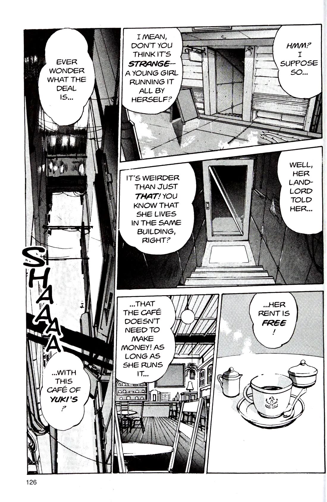 Silent Mobius Chapter 4.12 page 2 - Vol.4 Chapter 12: Labyrinth (Black & white version)