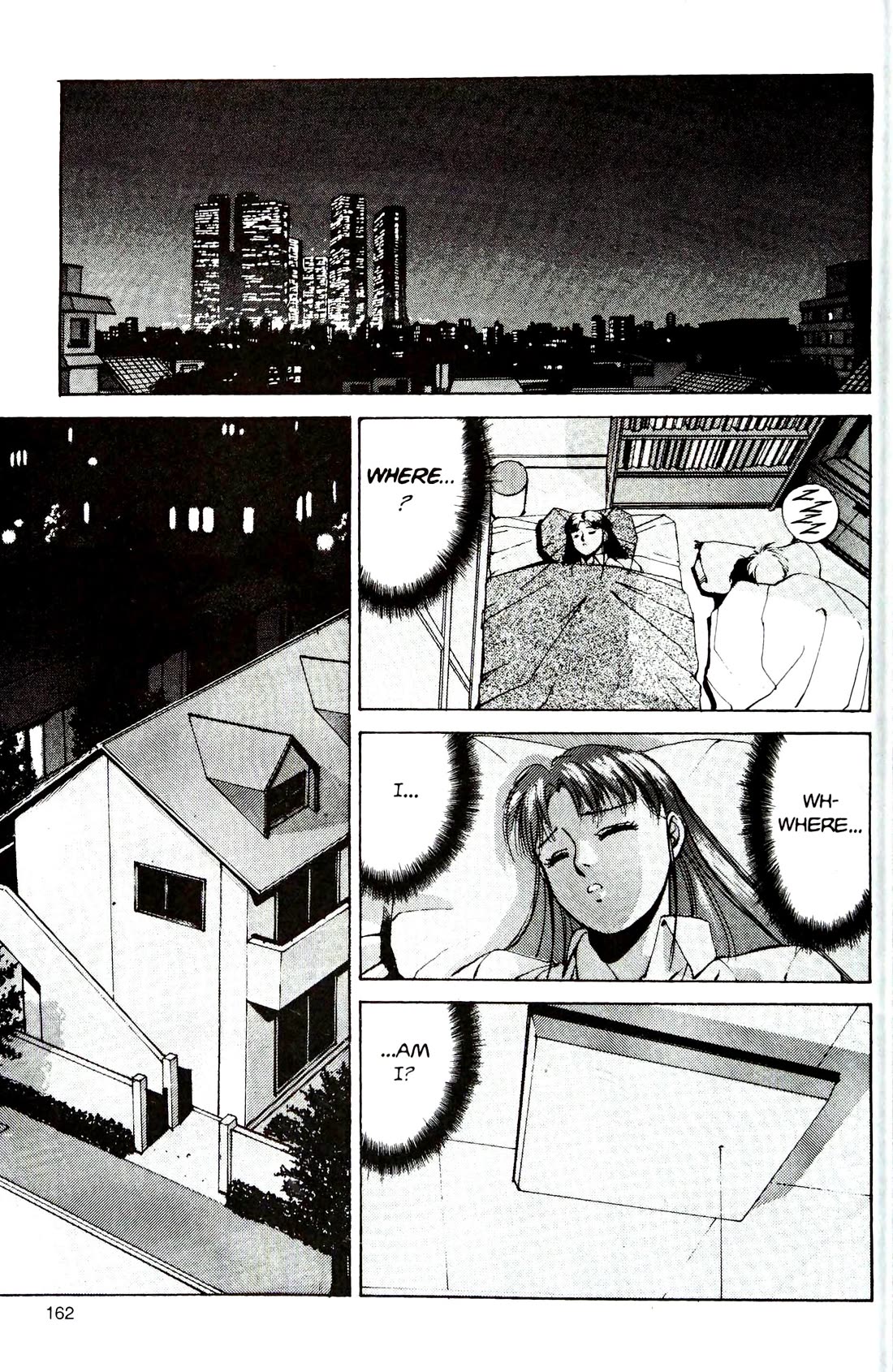 Silent Mobius Chapter 4.12 page 36 - Vol.4 Chapter 12: Labyrinth (Black & white version)