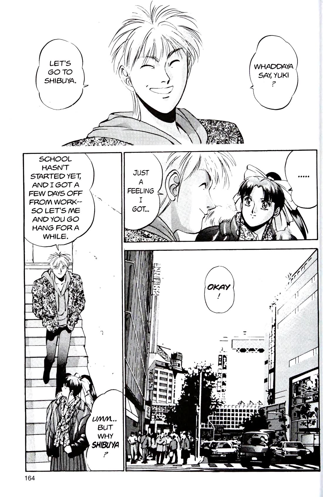 Silent Mobius Chapter 4.12 page 38 - Vol.4 Chapter 12: Labyrinth (Black & white version)
