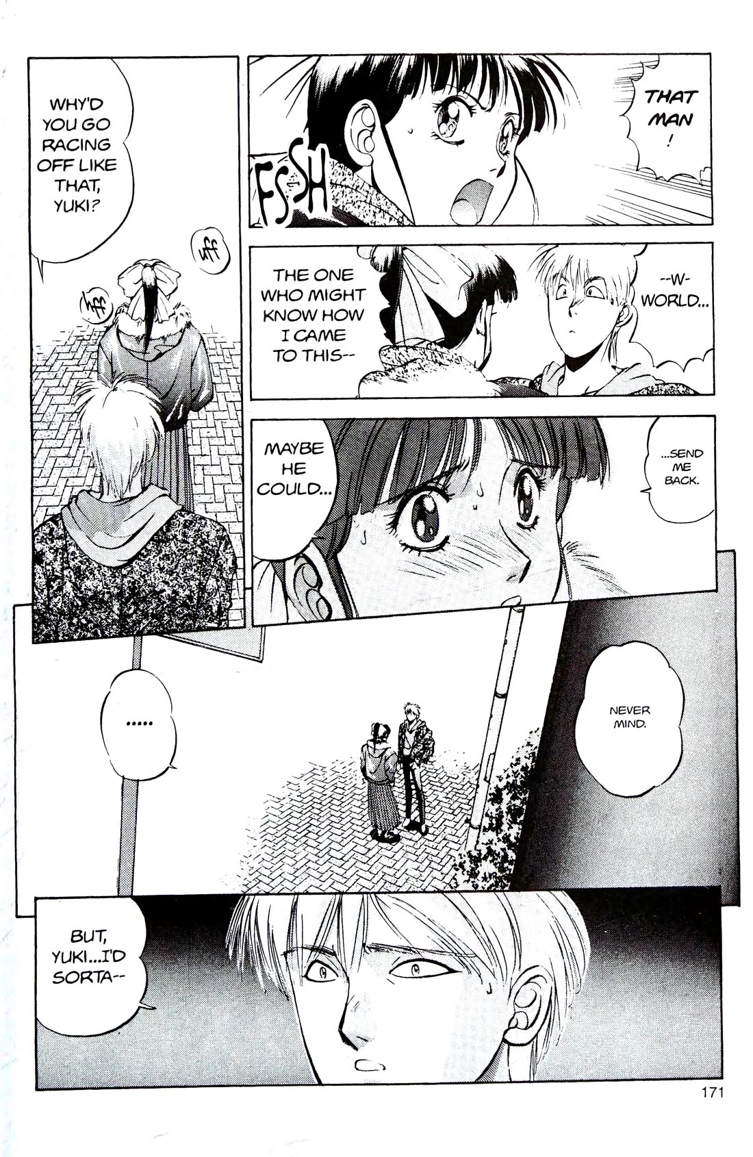 Silent Mobius Chapter 4.12 page 45 - Vol.4 Chapter 12: Labyrinth (Black & white version)