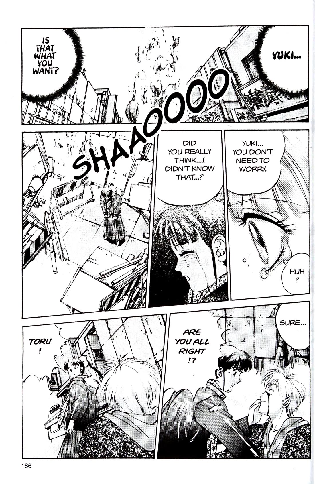 Silent Mobius Chapter 4.12 page 60 - Vol.4 Chapter 12: Labyrinth (Black & white version)