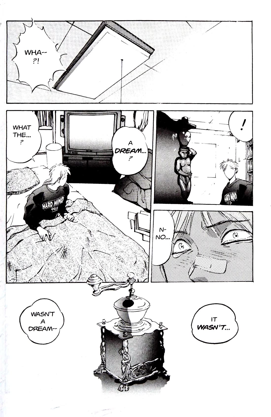 Silent Mobius Chapter 4.12 page 65 - Vol.4 Chapter 12: Labyrinth (Black & white version)