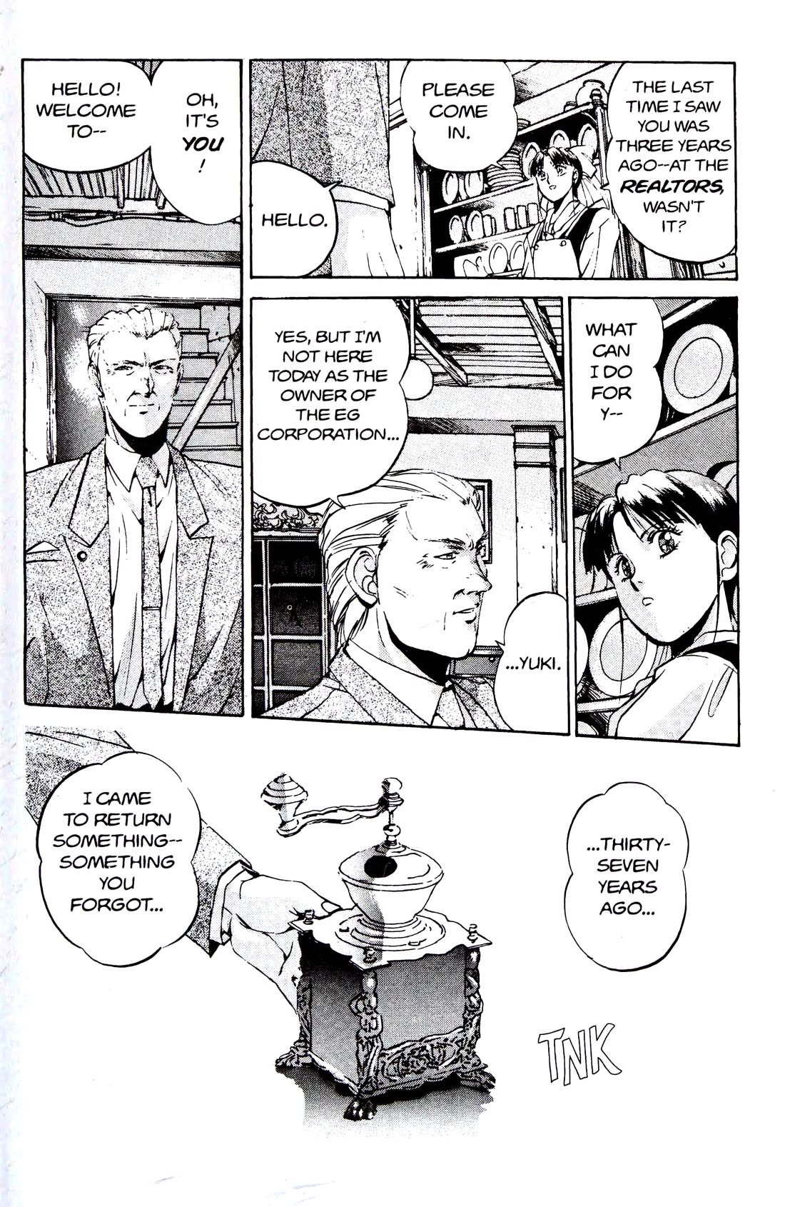 Silent Mobius Chapter 4.12 page 67 - Vol.4 Chapter 12: Labyrinth (Black & white version)