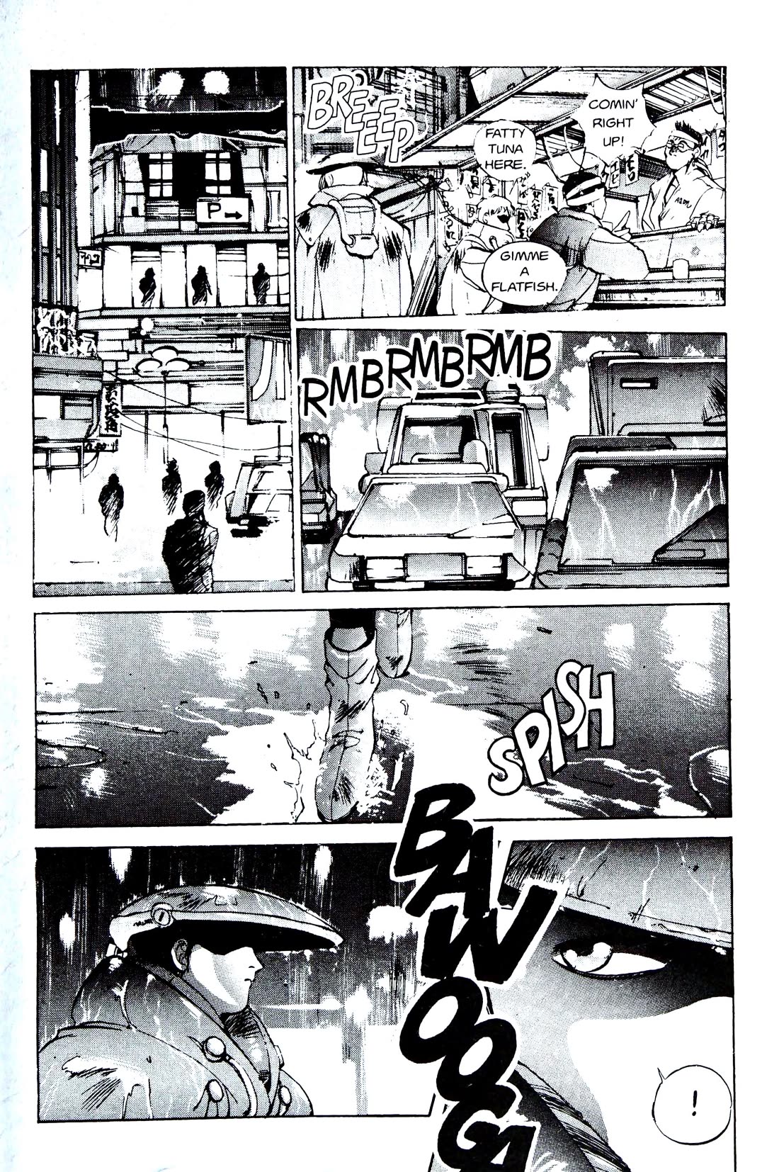 Silent Mobius Vol.4 Chapter 9 page 22 - Vol.4 Chapter 9: Premonition (Black & white version)