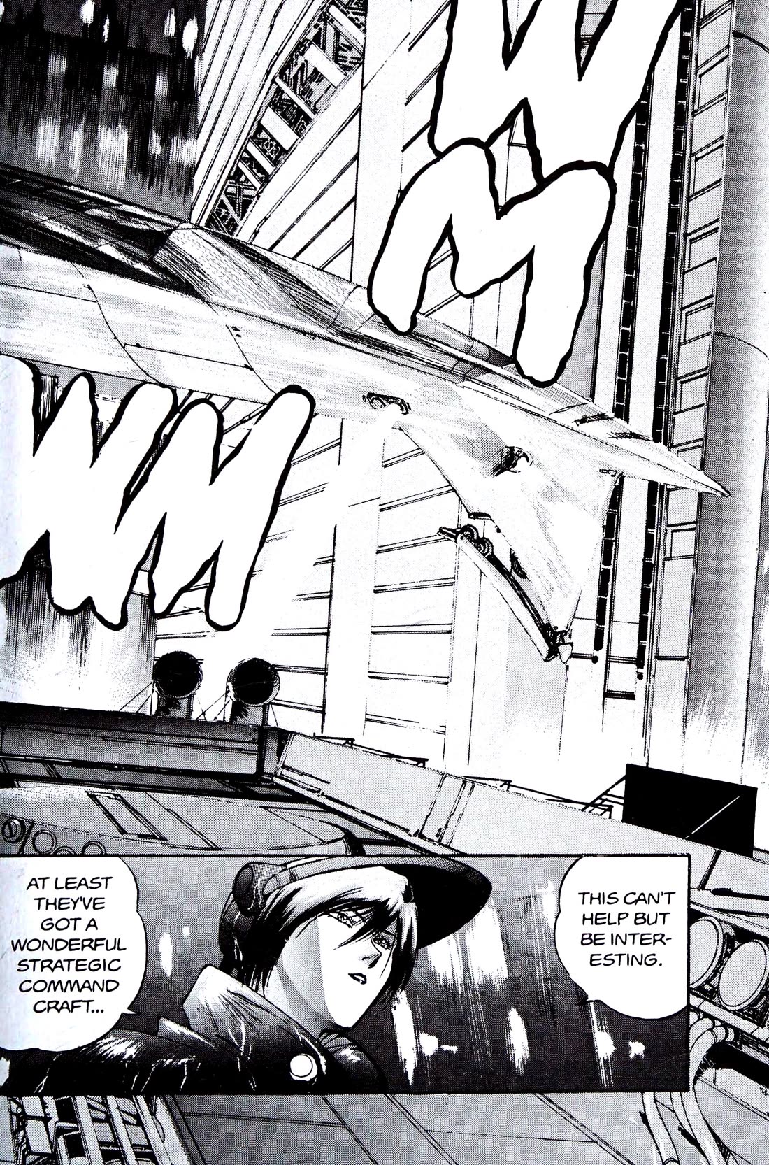 Silent Mobius Vol.4 Chapter 9 page 63 - Vol.4 Chapter 9: Premonition (Black & white version)