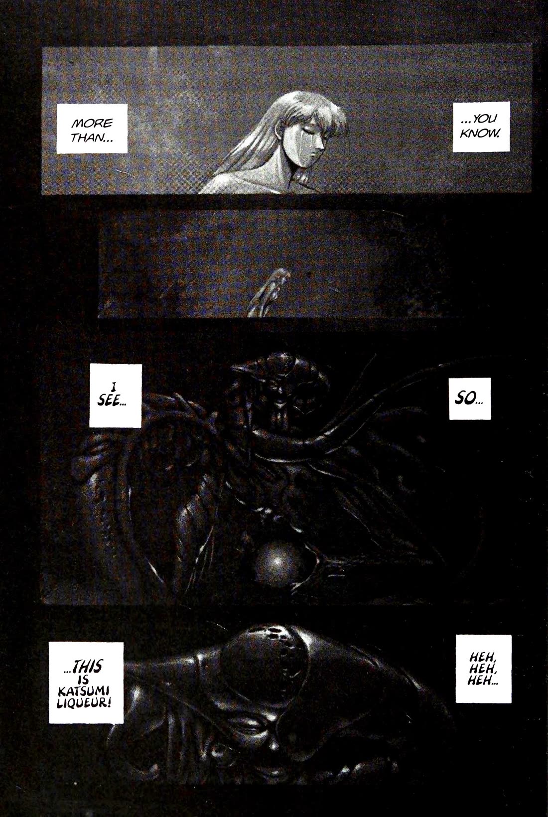 Silent Mobius Vol.4 Chapter 9 page 9 - Vol.4 Chapter 9: Premonition (Black & white version)