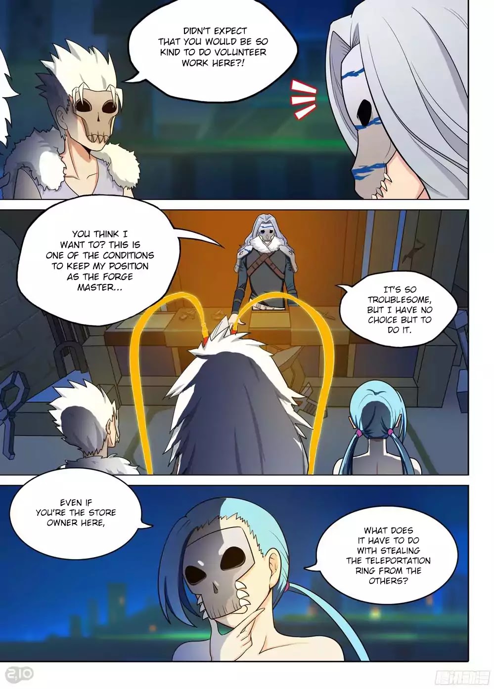 Silver Gravekeeper Chapter 197 page 12 - Chapter 197