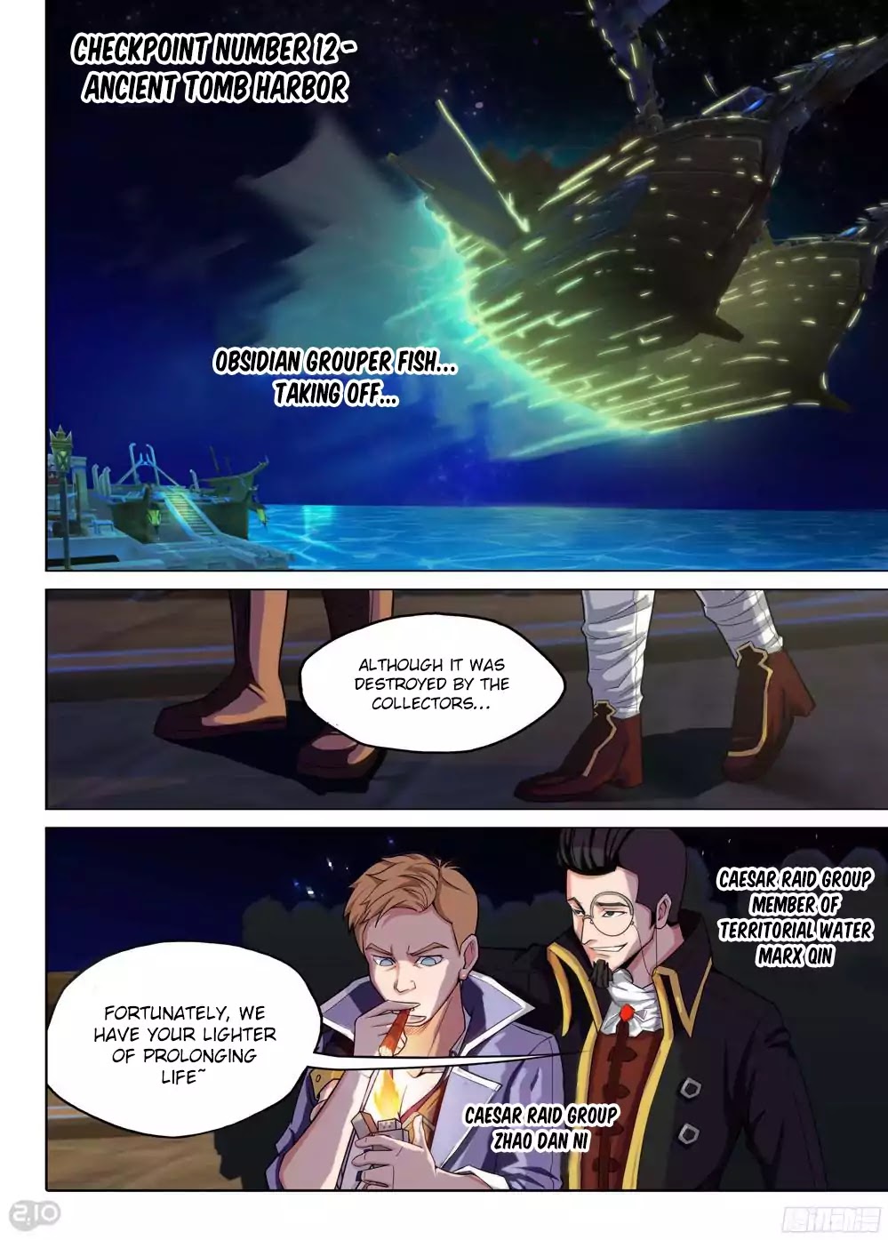 Silver Gravekeeper Chapter 199 page 6 - Chapter 199