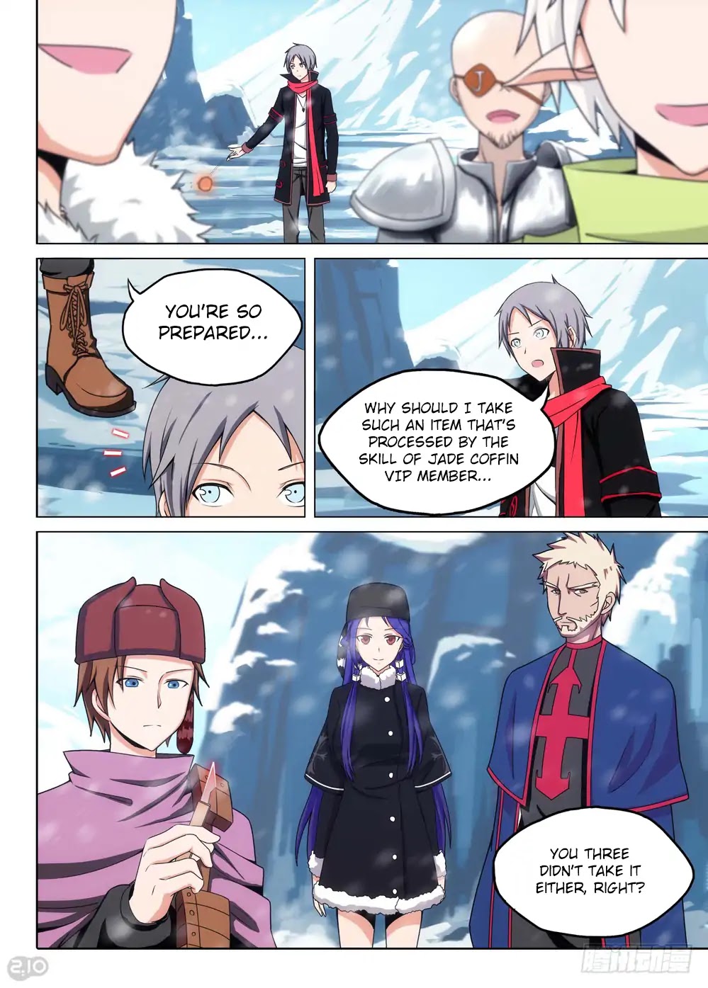 Silver Gravekeeper Chapter 204 page 13 - Chapter 204