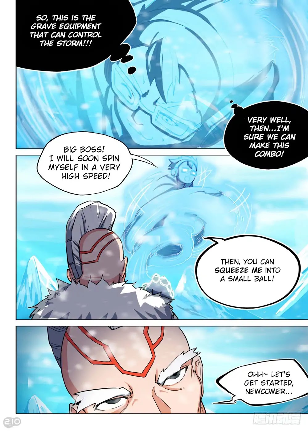 Silver Gravekeeper Chapter 211 page 1 - Chapter 211