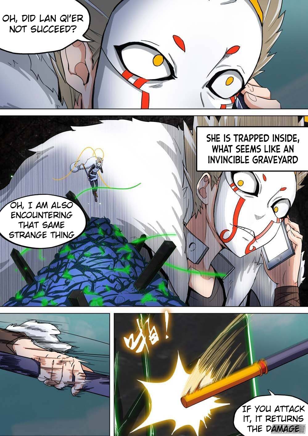 Silver Gravekeeper Chapter 248 page 3 - Chapter 248: Let down (part 1)