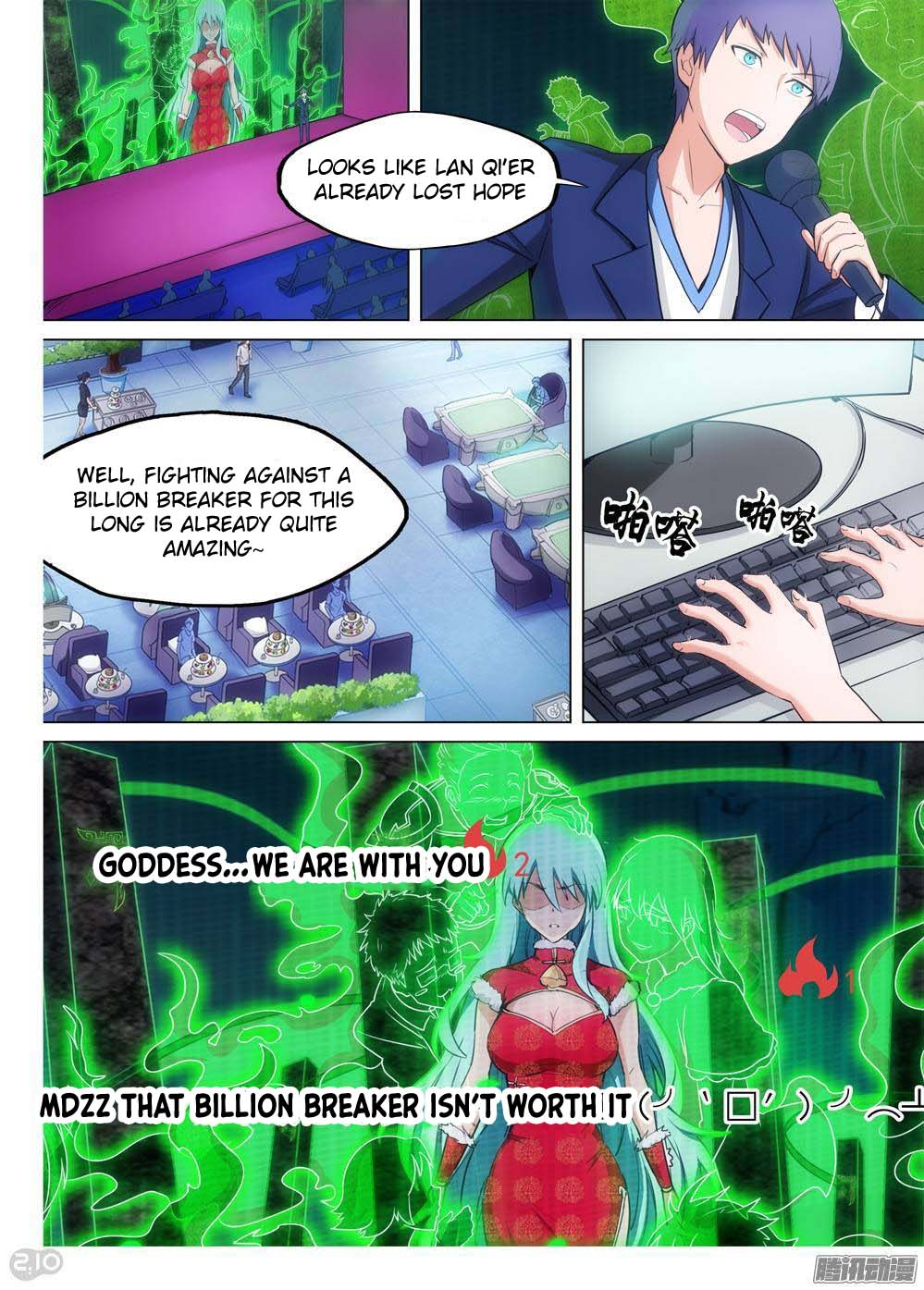 Silver Gravekeeper Chapter 250 page 8 - Chapter 250: Let down (part 3)