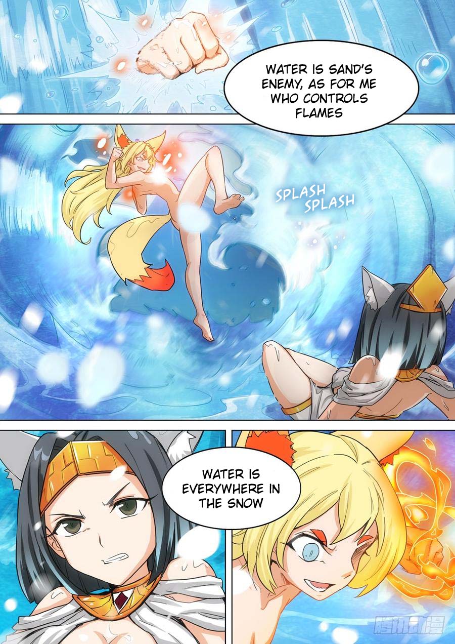 Silver Gravekeeper Chapter 265 page 18 - Chapter 265: Flaming Sandstorm