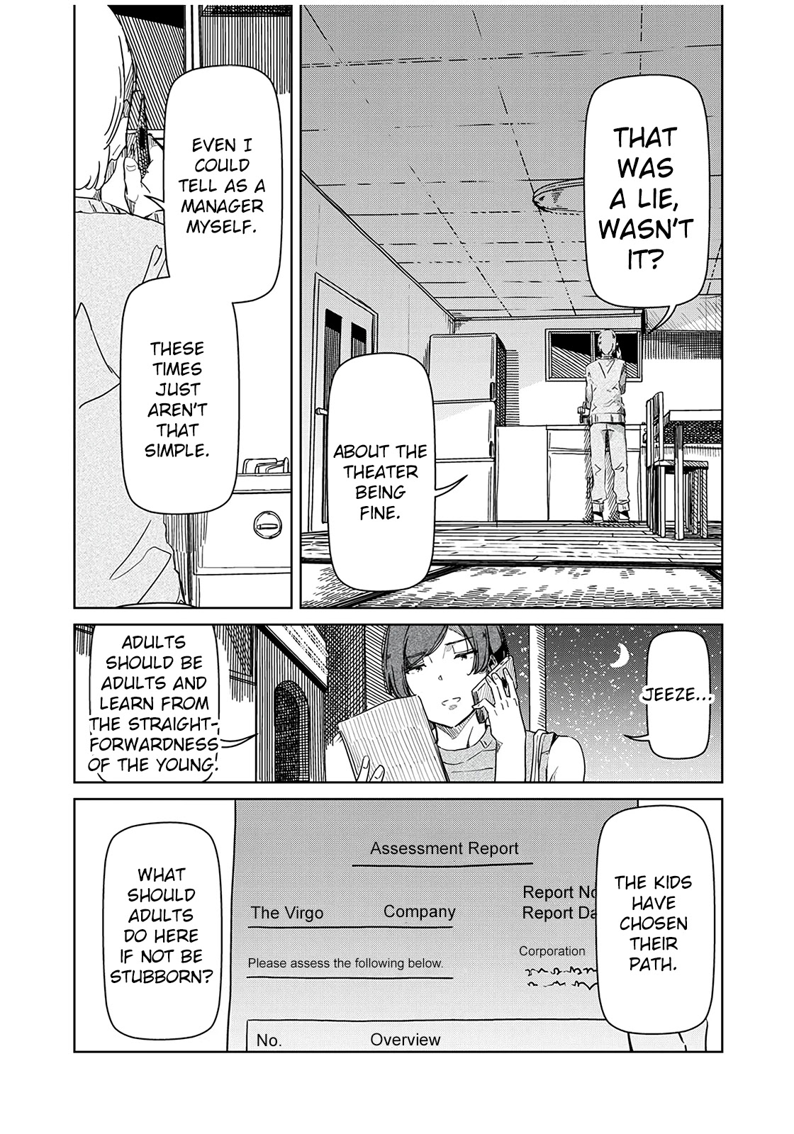 Silver Pole Flowers Chapter 16 page 13 - Chapter 16: Don't Worry and Dance