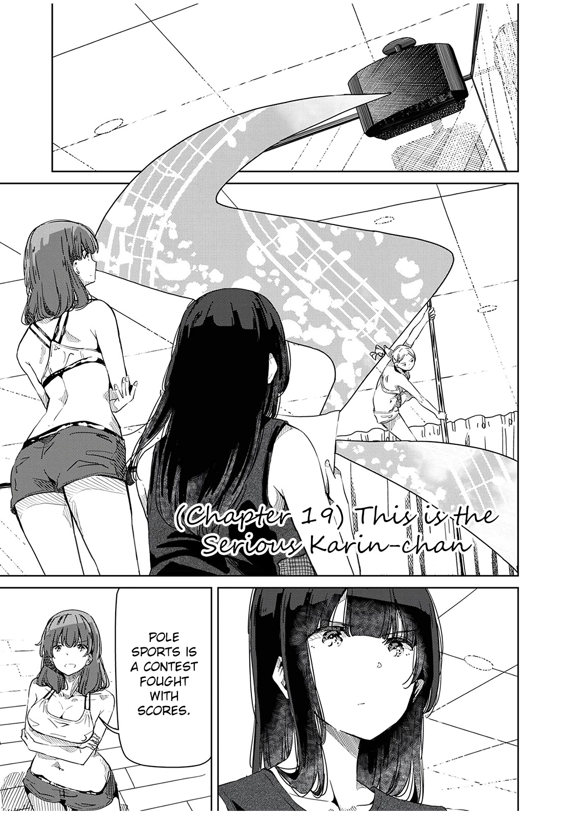 Silver Pole Flowers Chapter 19 page 1 - Chapter 19: This is the Serious Karin-chan
