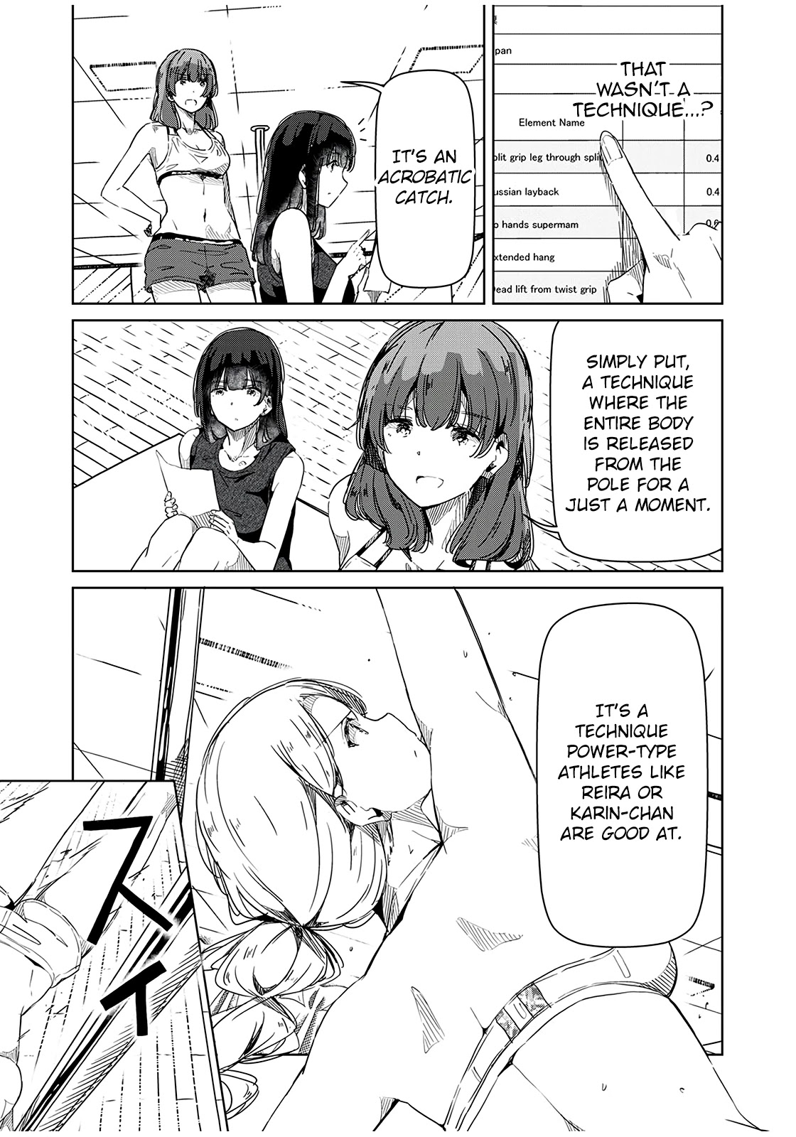 Silver Pole Flowers Chapter 19 page 4 - Chapter 19: This is the Serious Karin-chan
