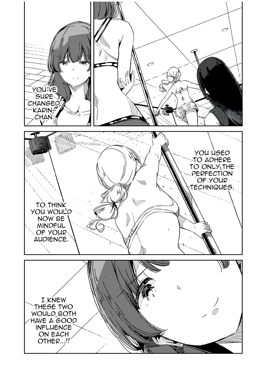 Silver Pole Flowers Chapter 19 page 8 - Chapter 19: This is the Serious Karin-chan