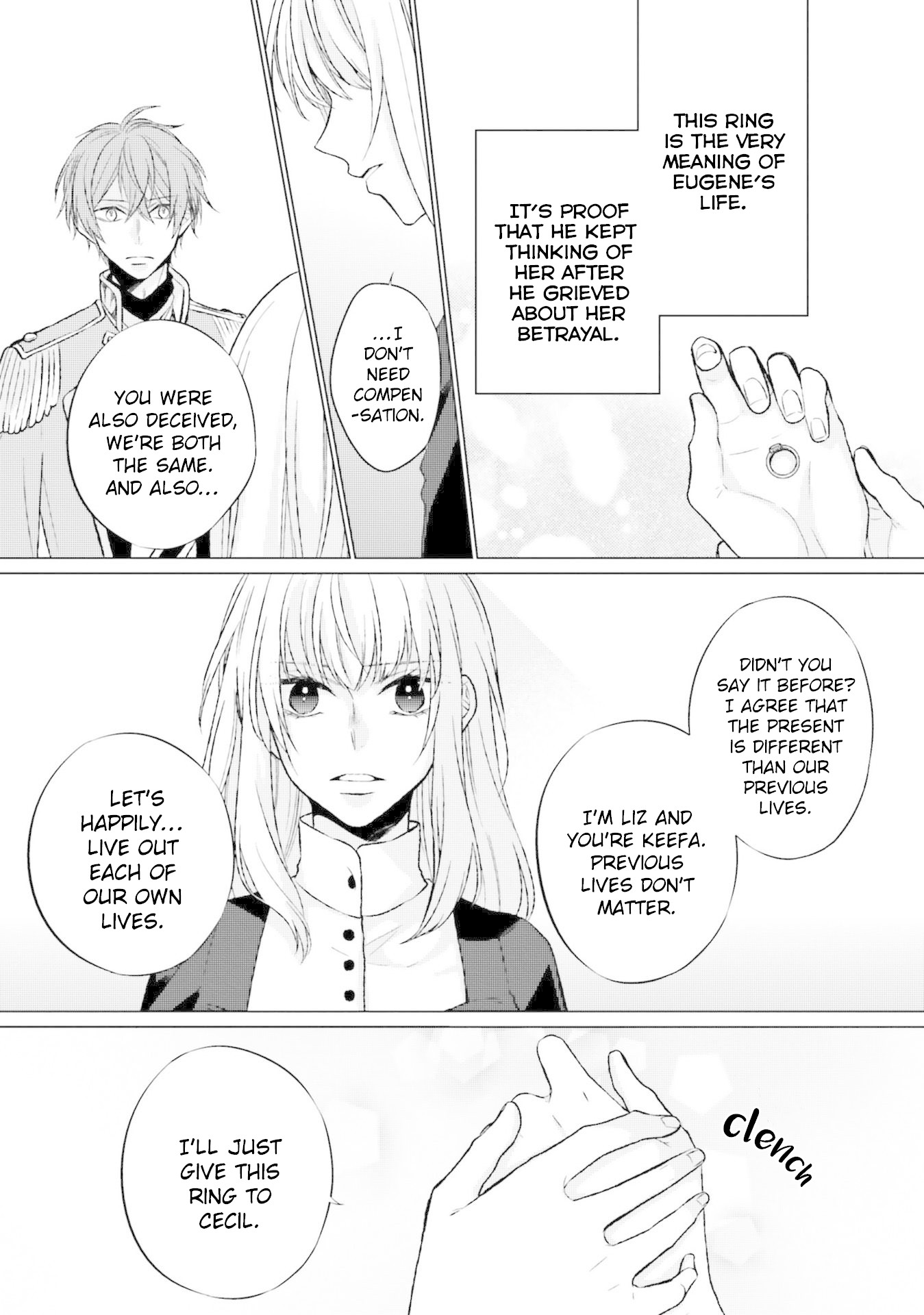 Since I Became a Saint, I'll do Whatever I Want with My Second Life ~The Prince was my Lover who Threw me Away in my Previous Life~ Chapter 6 page 38 - Chapter 6