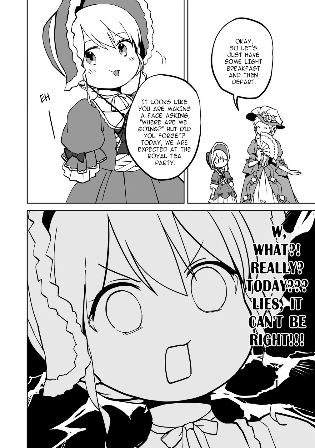 Since I Have Been Reincarnated as the Daughter of a Duke, I, the "Girl Inside," Will Enjoy Being a Girl as Much as I Can! Chapter 10.1 page 14 - Chapter 10.1: The big stars are coming and going