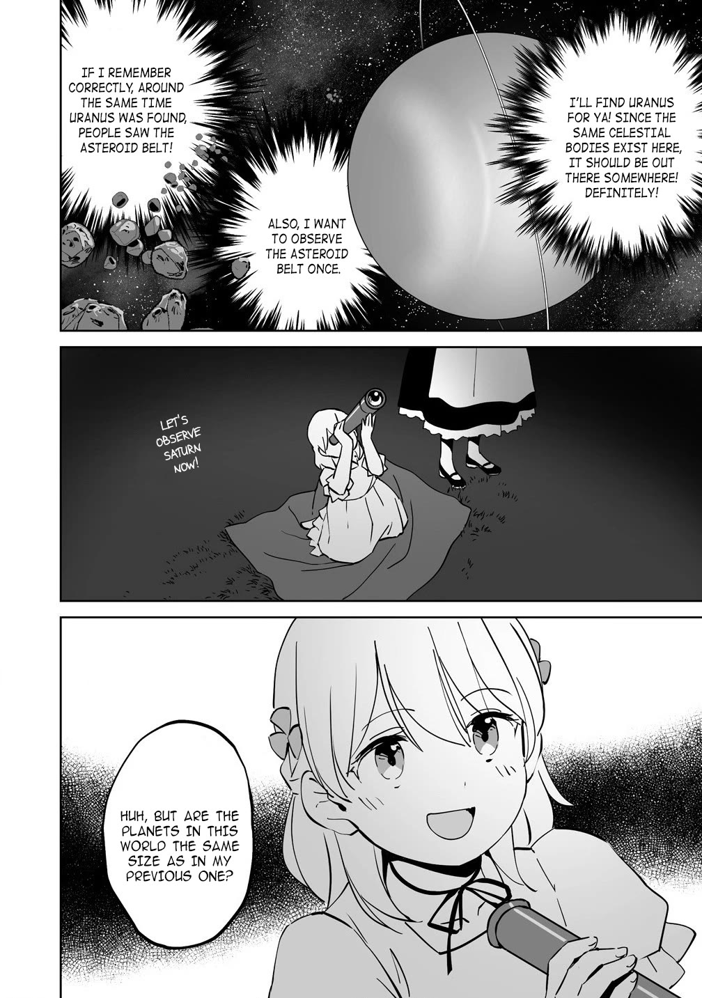Since I Have Been Reincarnated as the Daughter of a Duke, I, the "Girl Inside," Will Enjoy Being a Girl as Much as I Can! Chapter 10.1 page 4 - Chapter 10.1: The big stars are coming and going
