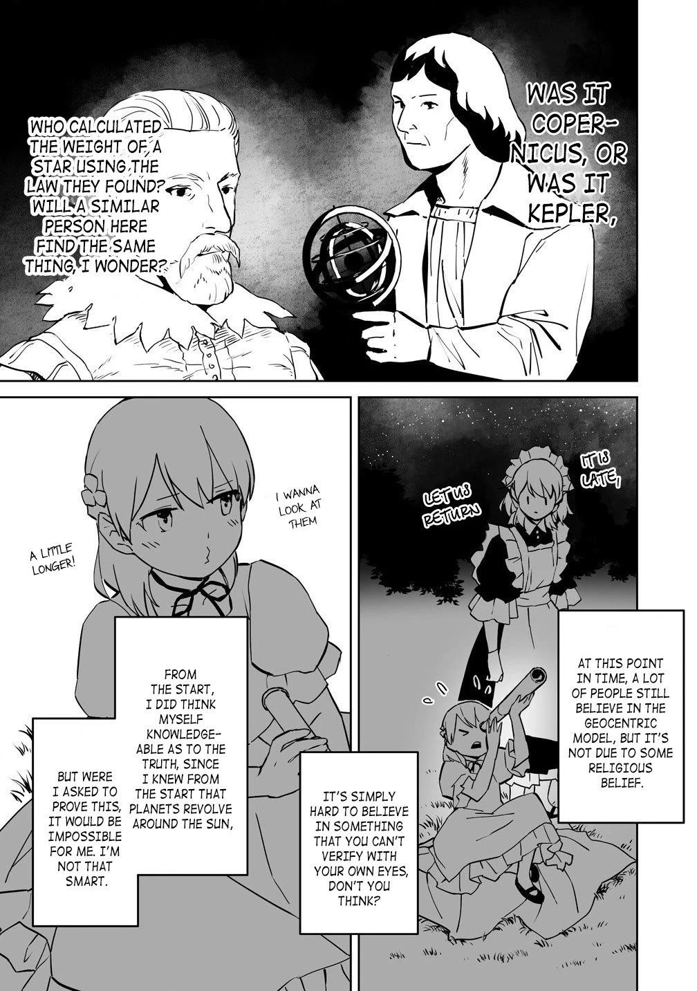 Since I Have Been Reincarnated as the Daughter of a Duke, I, the "Girl Inside," Will Enjoy Being a Girl as Much as I Can! Chapter 10.1 page 5 - Chapter 10.1: The big stars are coming and going