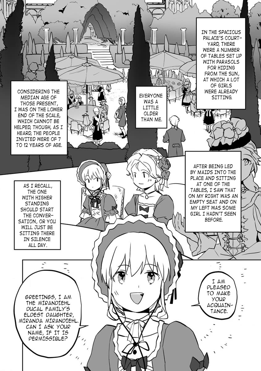 Since I Have Been Reincarnated as the Daughter of a Duke, I, the "Girl Inside," Will Enjoy Being a Girl as Much as I Can! Chapter 10.2 page 7 - Chapter 10.2: The big stars are coming and going