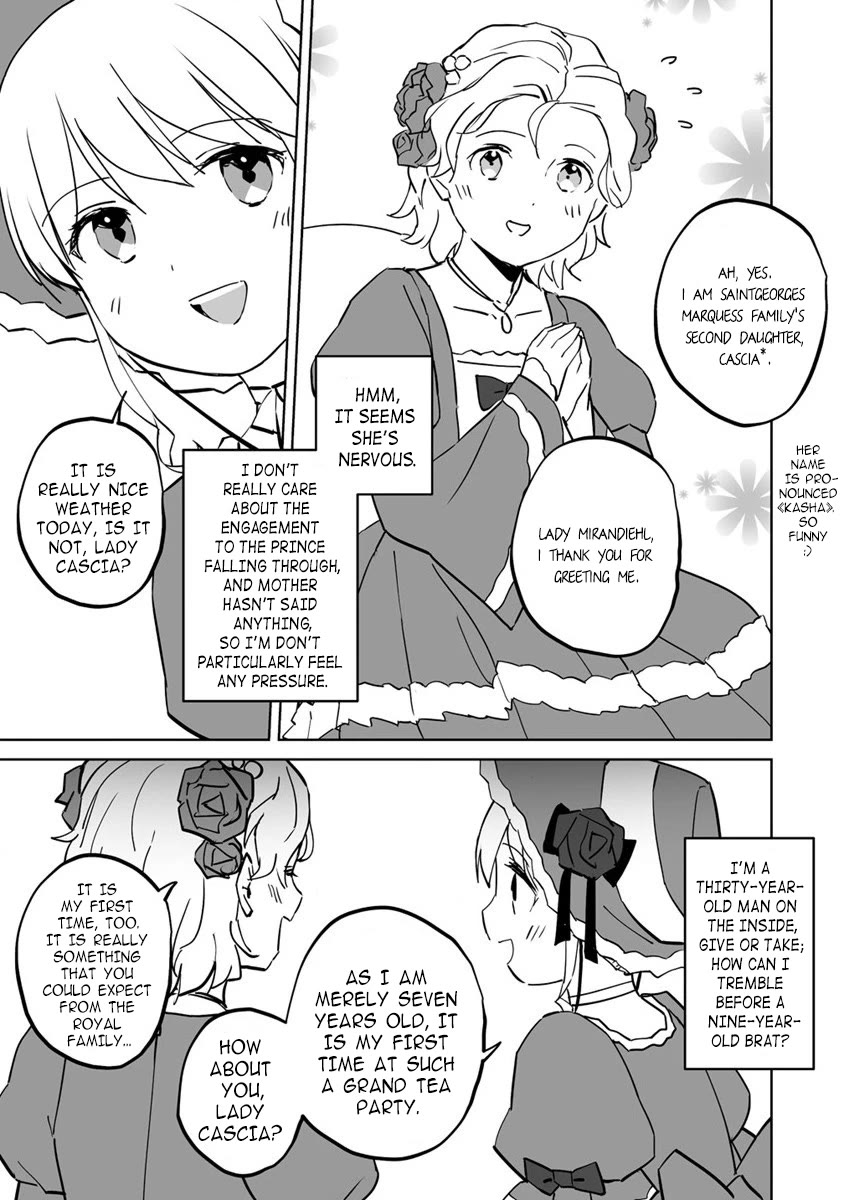 Since I Have Been Reincarnated as the Daughter of a Duke, I, the "Girl Inside," Will Enjoy Being a Girl as Much as I Can! Chapter 10.2 page 8 - Chapter 10.2: The big stars are coming and going