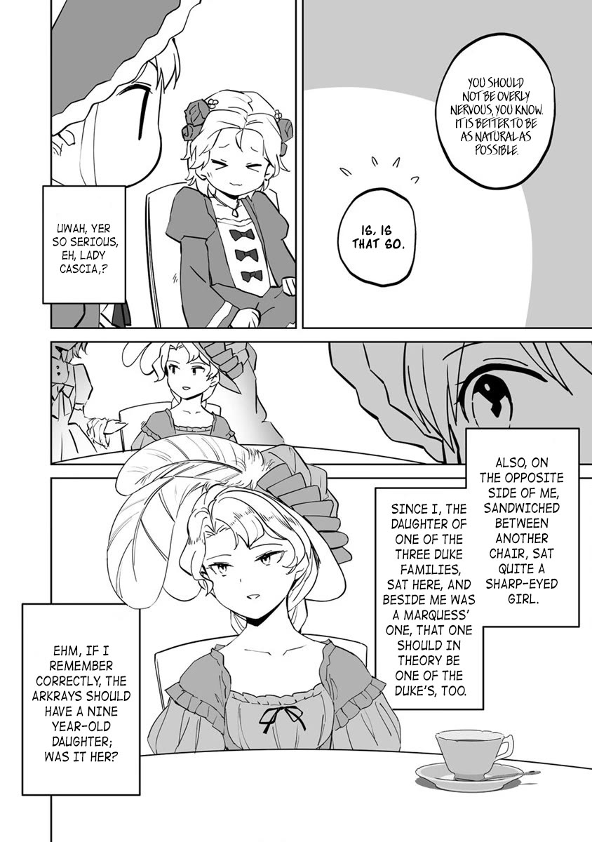 Since I Have Been Reincarnated as the Daughter of a Duke, I, the "Girl Inside," Will Enjoy Being a Girl as Much as I Can! Chapter 10.2 page 9 - Chapter 10.2: The big stars are coming and going