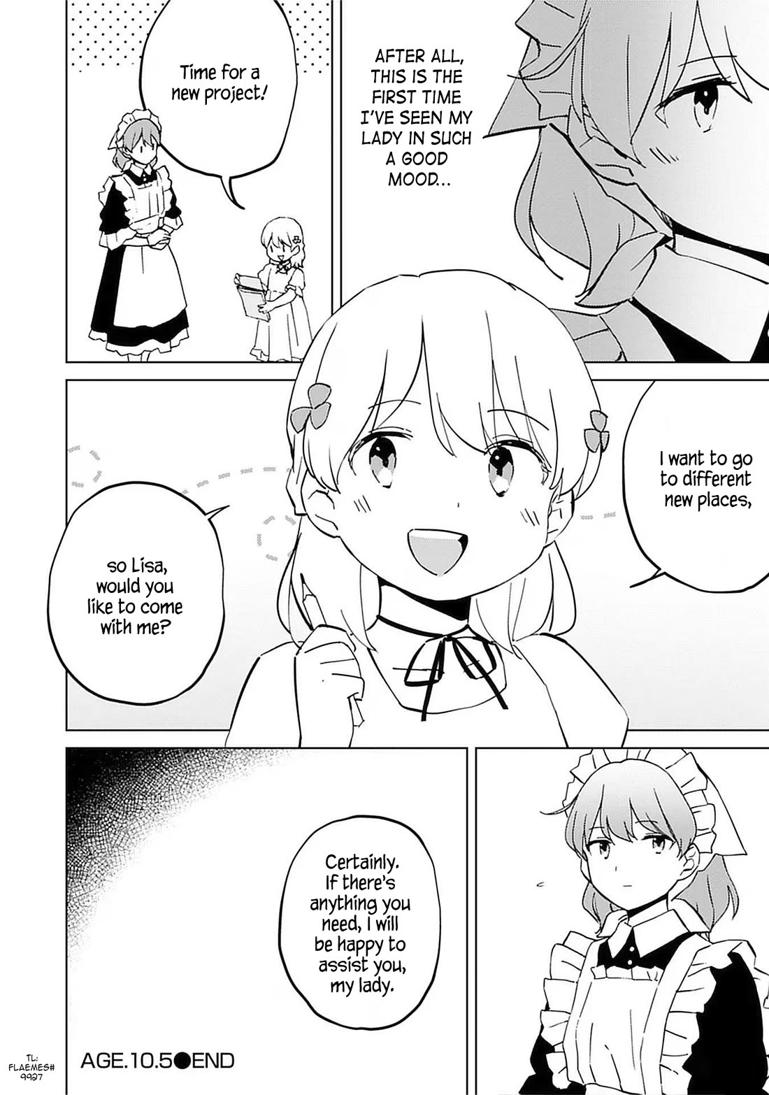 Since I Have Been Reincarnated as the Daughter of a Duke, I, the "Girl Inside," Will Enjoy Being a Girl as Much as I Can! Chapter 10.5 page 8 - Chapter 10.5: I draw things I have in my house!