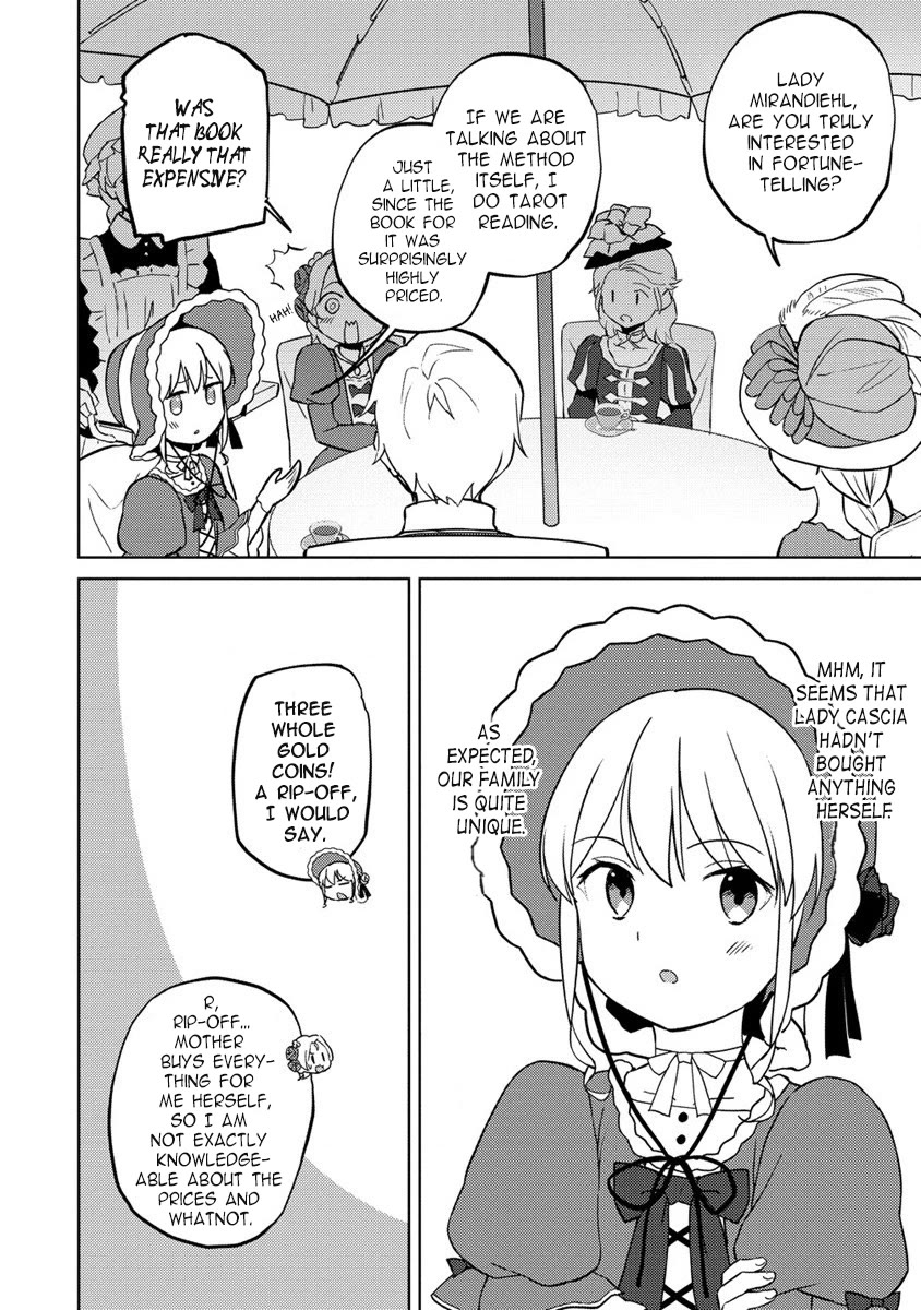 Since I Have Been Reincarnated as the Daughter of a Duke, I, the "Girl Inside," Will Enjoy Being a Girl as Much as I Can! Chapter 11.1 page 8 - Chapter 11.1: The tea party at the palace
