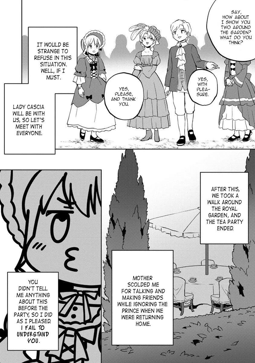 Since I Have Been Reincarnated as the Daughter of a Duke, I, the "Girl Inside," Will Enjoy Being a Girl as Much as I Can! Chapter 11.2 page 2 - Chapter 11.2: The tea party at the palace